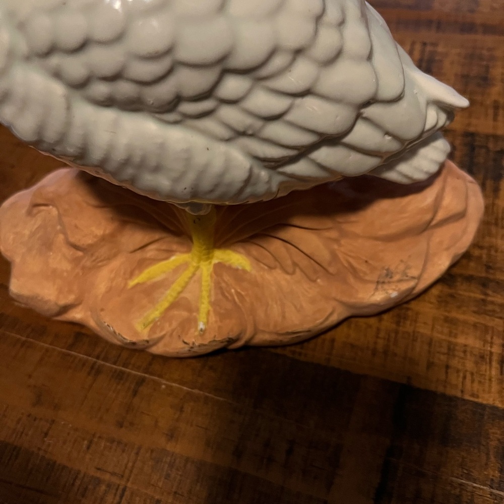 White Ceramic Bird Figurine - Picture 12 of 16